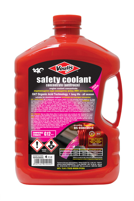 safety coolant long life- V12 